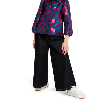 Blusa con pieghe KENZO KIDS BAMBINA