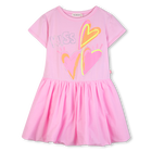 Abito bi-materiale BILLIEBLUSH 
                    BAMBINA