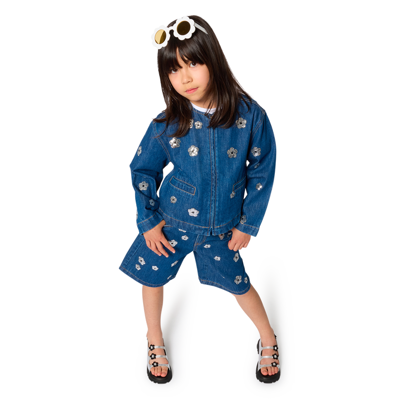 GIACCA CORTA IN DENIM MARC JACOBS 
                        BAMBINA
