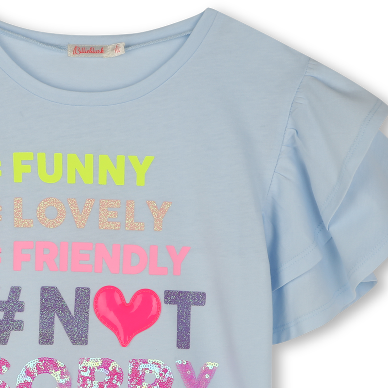 T-shirt a maniche corte BILLIEBLUSH 
                        BAMBINA