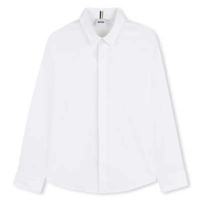 CAMICIA A MANICHE LUNGHE BOSS RAGAZZO