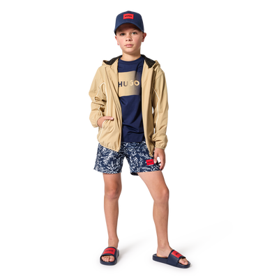 T-SHIRT A MANICHE CORTE HUGO RAGAZZO