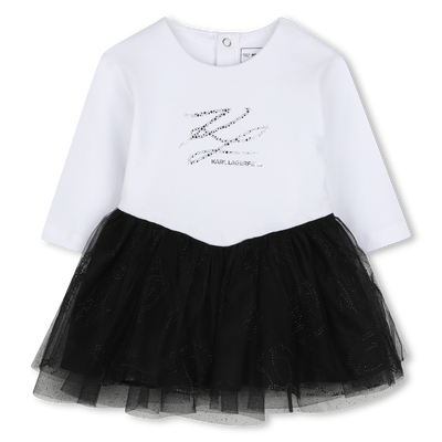 Vestito da cerimonia KARL LAGERFELD KIDS BAMBINA