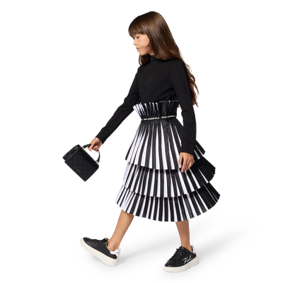 Maglietta a maniche lunghe KARL LAGERFELD KIDS BAMBINA