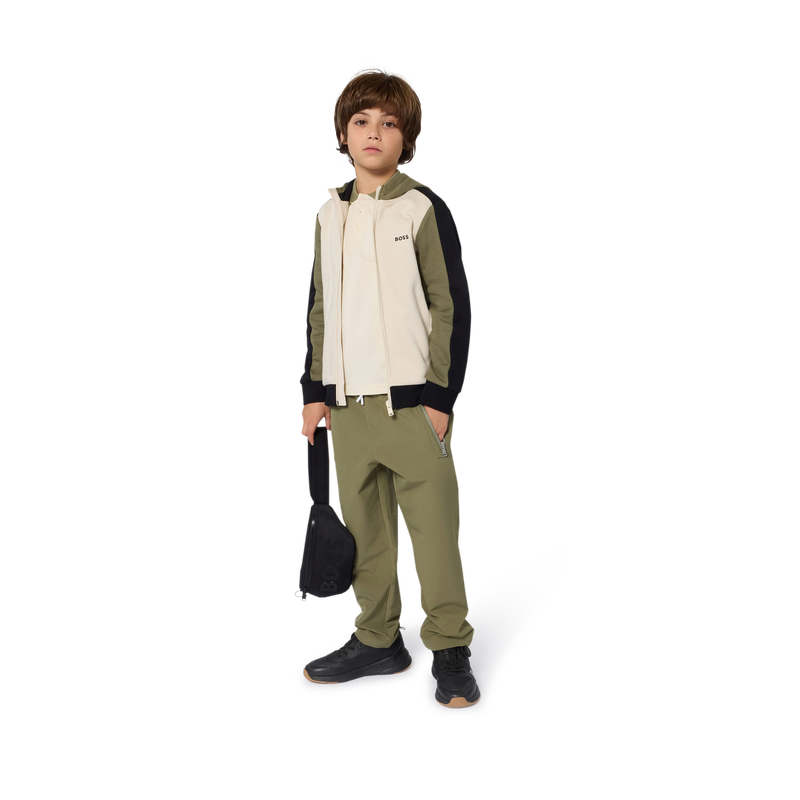 Pantaloni elasticizzati in vita BOSS 
                        RAGAZZO