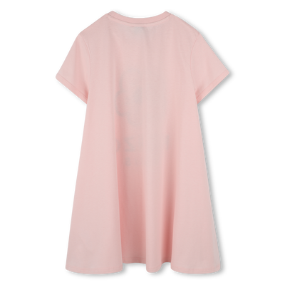 Abito ampio con stampa KENZO KIDS BAMBINA