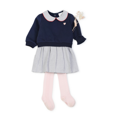 Collant a trecce CARREMENT BEAU BAMBINA