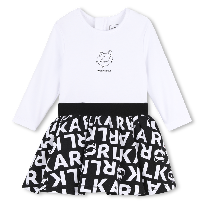 Abito a maniche lunghe KARL LAGERFELD KIDS 
                        BAMBINA