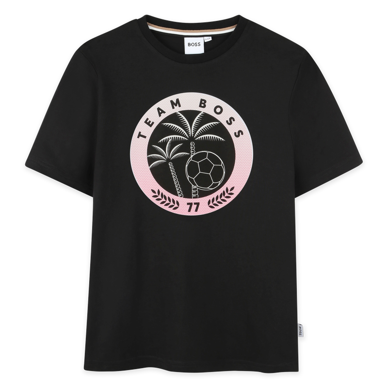 T-shirt maniche corte cotone BOSS 
                        RAGAZZO