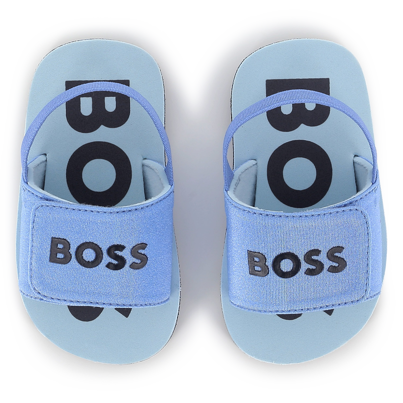 Ciabatte con scratch BOSS 
                        RAGAZZO