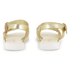 Sandali in pelle di vacchetta KARL LAGERFELD KIDS 
                    BAMBINA