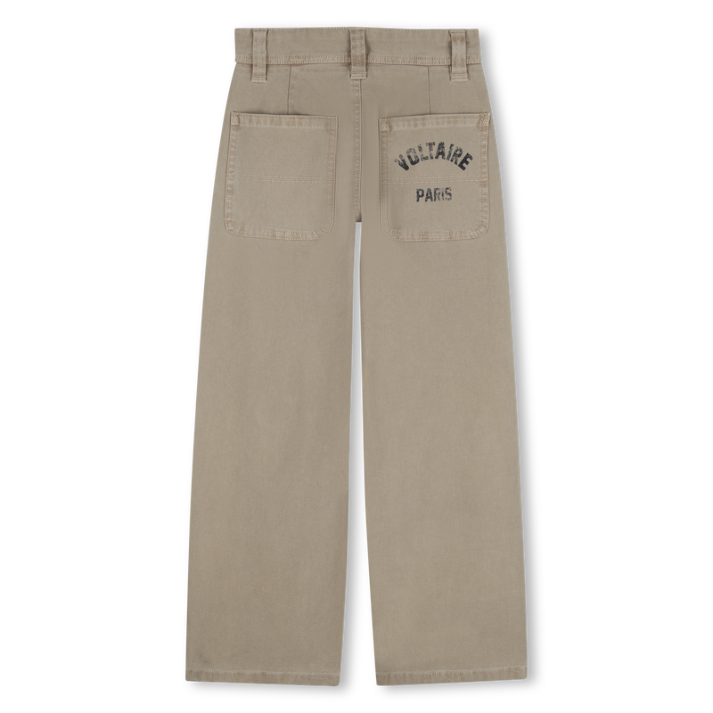 PANTALONI LARGHI ZADIG & VOLTAIRE 
                        RAGAZZO