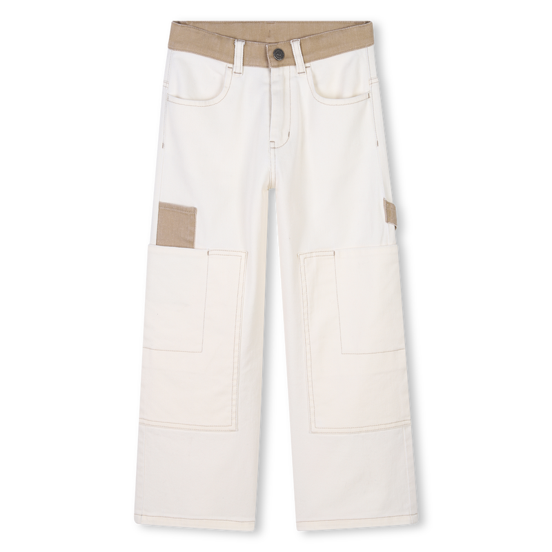 Pantaloni regolabili in twill TIMBERLAND 
                        RAGAZZO