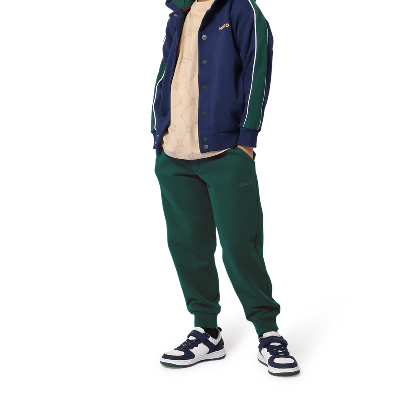 Cardigan da jogging HUGO 
                        RAGAZZO