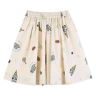 Gonna a pieghe KENZO KIDS 
                    BAMBINA