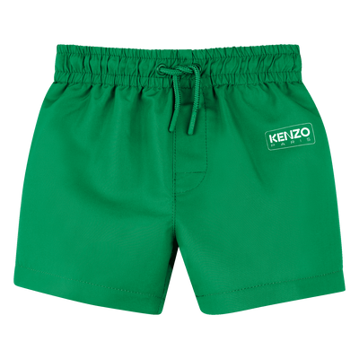 Shorts da bagno logati KENZO KIDS RAGAZZO