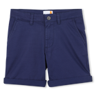 Pantaloncini in twill stretch, BLU MEDIEVALE, hi-res