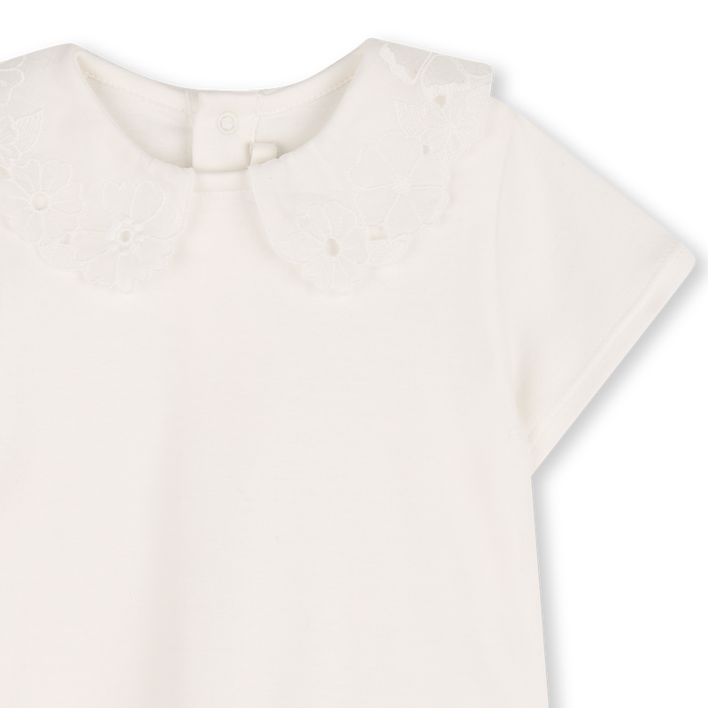 T-SHIRT A MANICHE CORTE CHLOE 
                        BAMBINA