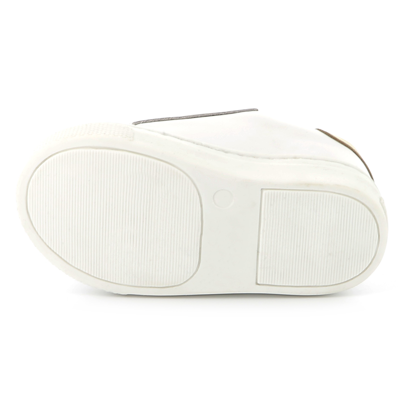 Sneakers in pelle a strappo KARL LAGERFELD KIDS 
                        BAMBINA