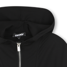 Cardigan con cappuccio DKNY 
                    BAMBINA