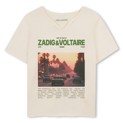 T-SHIRT MANICA CORTA ZADIG & VOLTAIRE RAGAZZO
