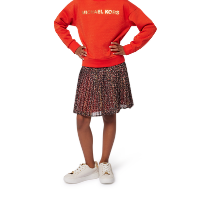 Felpa glitter MICHAEL KORS BAMBINA