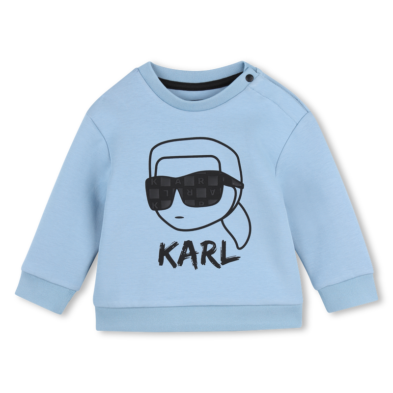 Completo felpa e pantaloni KARL LAGERFELD KIDS 
                        RAGAZZO