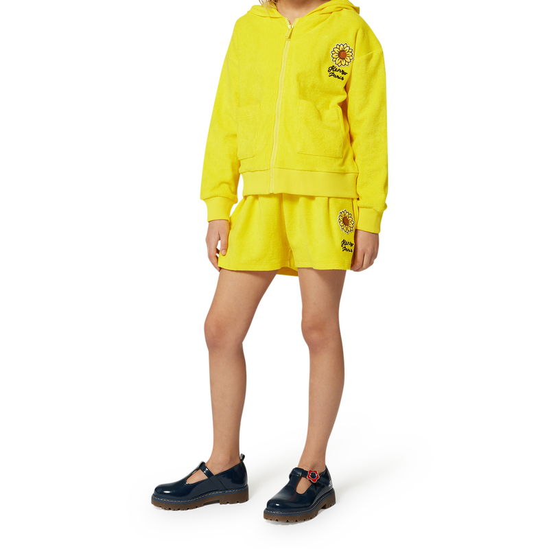 Cardigan da jogging in spugna KENZO KIDS 
                        BAMBINA