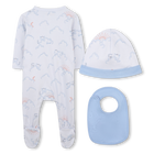 Set pigiama, bavaglino e cappello KENZO KIDS 
                    RAGAZZO