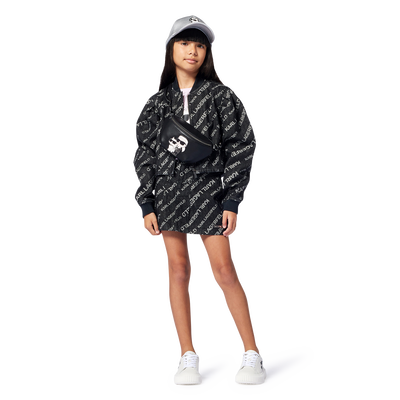 Cappello regolabile con badge KARL LAGERFELD KIDS BAMBINA