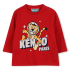 T-shirt a maniche lunghe KENZO KIDS 
                    RAGAZZO