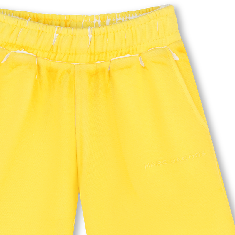 Bermuda felpati con ricamo MARC JACOBS 
                        UNISEX