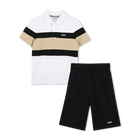 Polo + bermuda set BOSS 
                    RAGAZZO