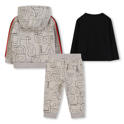 Set da tre pezzi KARL LAGERFELD KIDS RAGAZZO