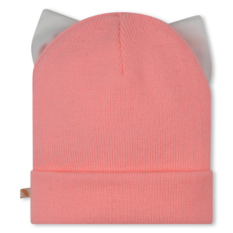 Cappello con fiocco e pompon BILLIEBLUSH 
                        BAMBINA