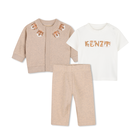 Set pantalone, cardigan e t-shirt KENZO KIDS 
                    BAMBINO