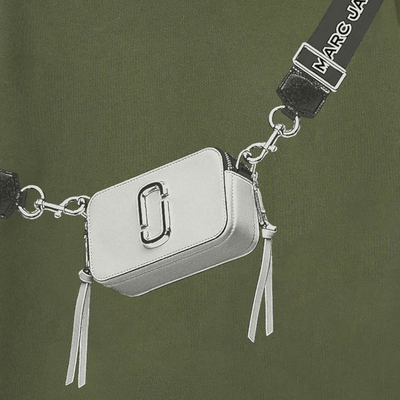 Vestito con cappuccio MARC JACOBS 
                        BAMBINA