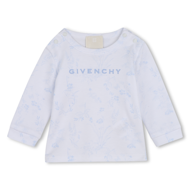 Completo salopette e t-shirt GIVENCHY 
                        RAGAZZO