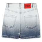 Gonna di jeans con tasche HUGO 
                    BAMBINA