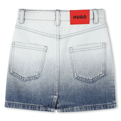 Gonna di jeans con tasche HUGO BAMBINA
