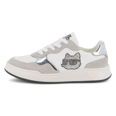 Sneakers basse stringate KARL LAGERFELD KIDS BAMBINA