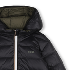 Giubbotto imbottito reversibile BOSS 
                    RAGAZZO