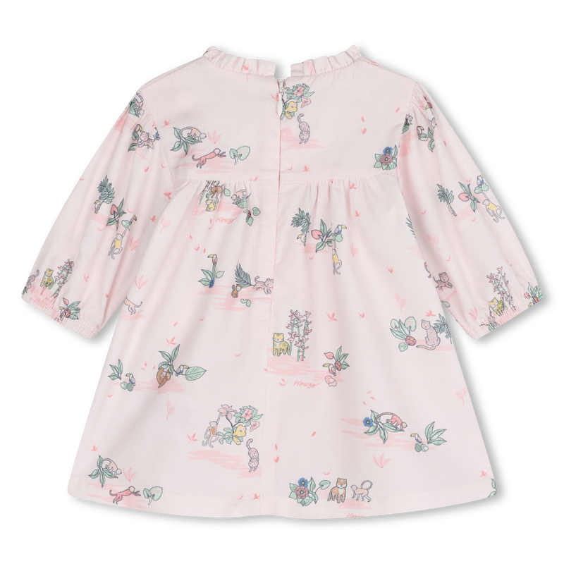 Vestito e leggings in cotone KENZO KIDS 
                        BAMBINA