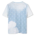 T-shirt di cotone con stampa BOSS 
                    RAGAZZO