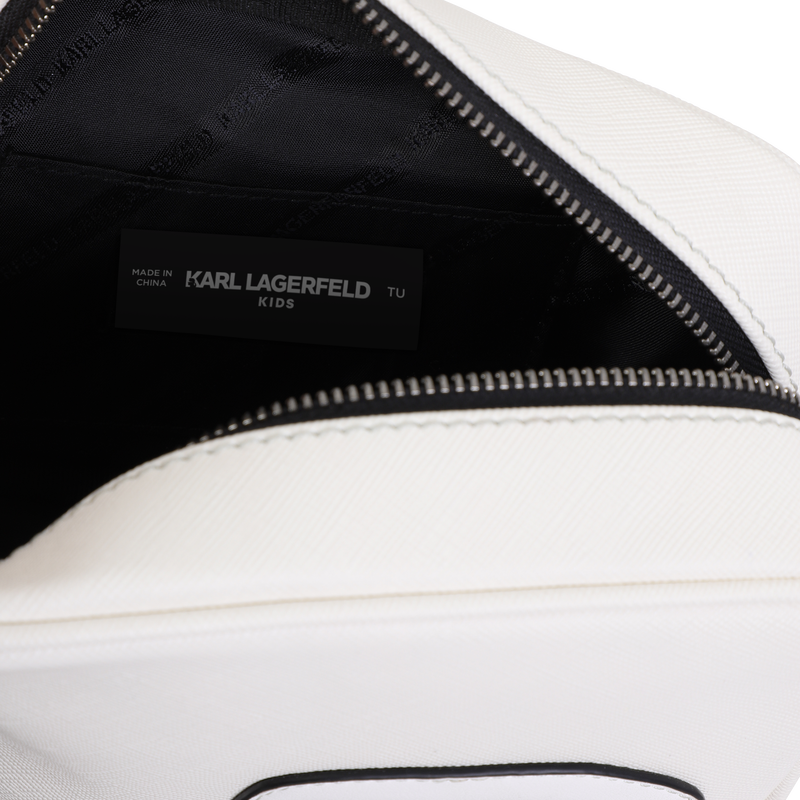 Borsa regolabile con badge KARL LAGERFELD KIDS 
                        BAMBINA