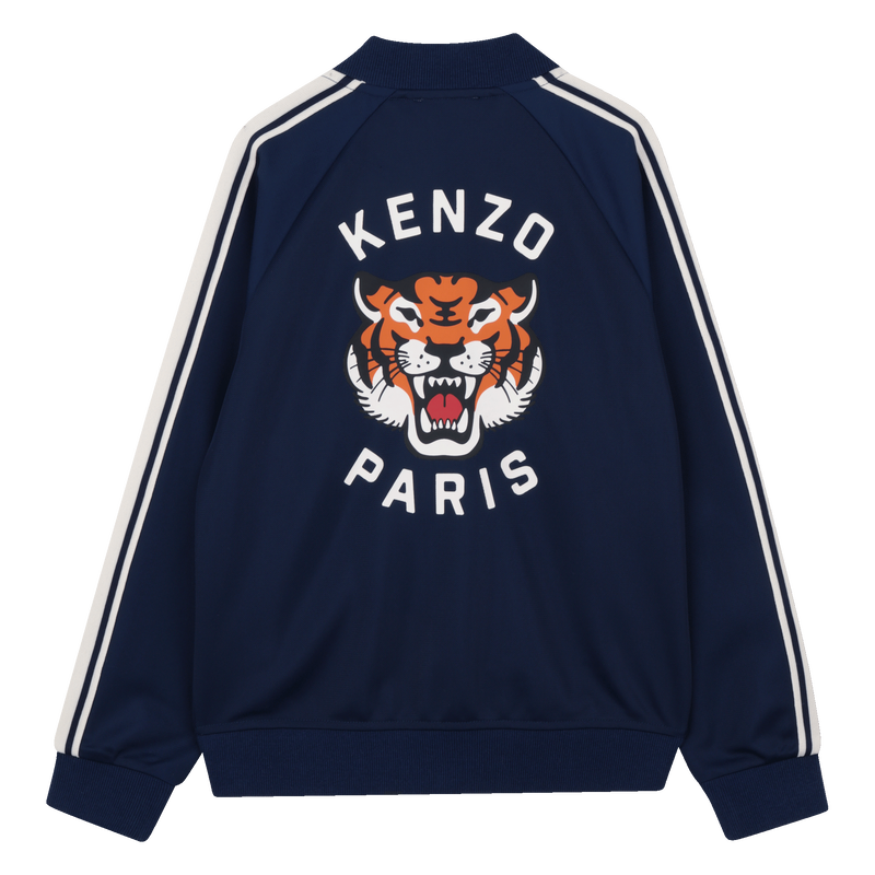 FELPA JOGGING CON CHIUSURA A ZIP KENZO KIDS 
                        UNISEX