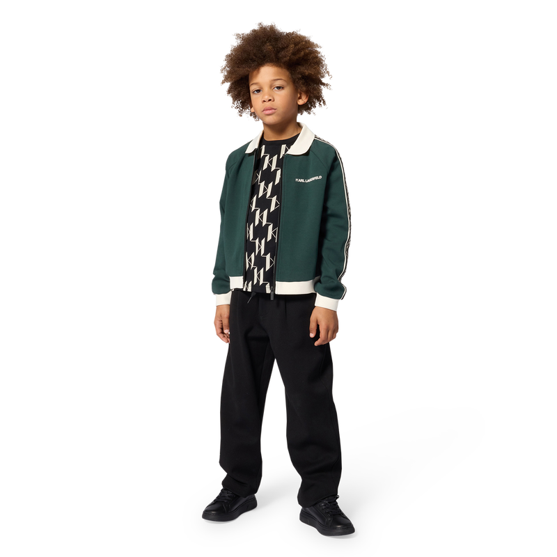 Pantaloni eleganti KARL LAGERFELD KIDS 
                        RAGAZZO