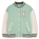 Felpa jogging con chiusura a zip KENZO KIDS 
                    BAMBINA