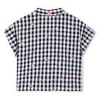 Camicia con stampa a quadretti BILLIEBLUSH 
                    BAMBINA