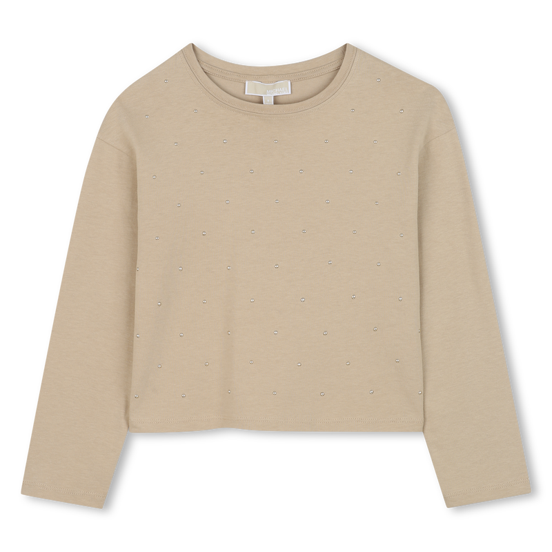 T-shirt in jersey a maniche lunghe MICHAEL KORS 
                        BAMBINA